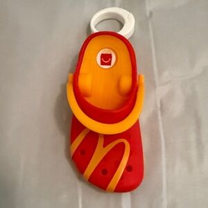 McDonald’s Happy Meal Red and Yellow Clog Keychain